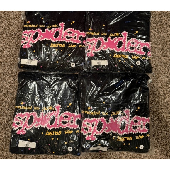 Sp5der hoodie Pink v2 Limited stock Size medium’s